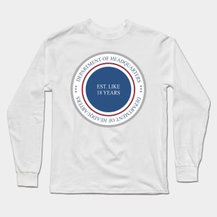 Department of Headquarters Long Sleeve T-Shirt